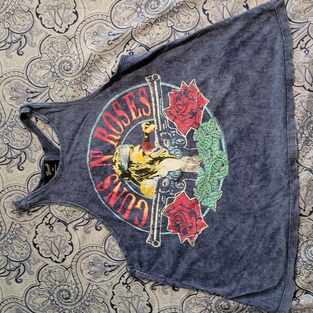 Women's Guns N Roses tank top